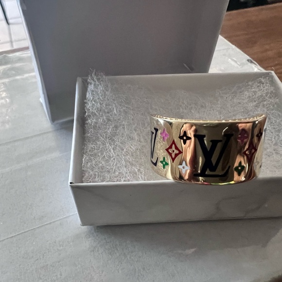 14K GOLD RING SIZE 7.5 π - Picture 5 of 7